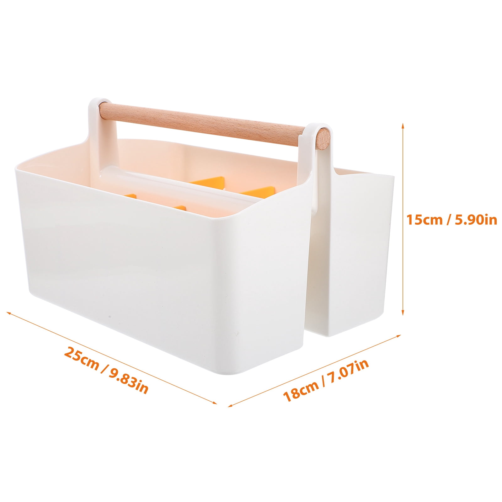LEXSOMEO Desktop Sundries Organizer Desk Marker Box Multi-grid Pen Holder Cosmetics Storage Box