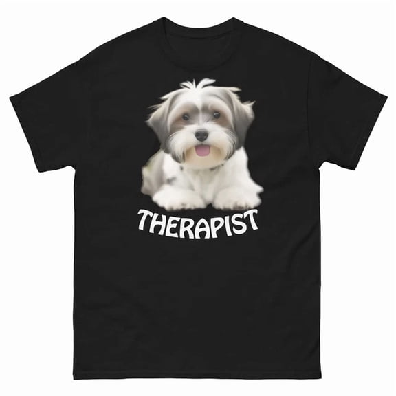 Havanese Therapist Unisex S-5Xl T-Shirt For Dog Lovers