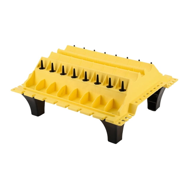 S SERENABLE Engine Cylinder Head Tray Organiser Professional Engine Organizer Parts Tray
