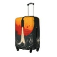 thumbnail image 2 of Cauagu Retro Space Rocket Launch Print Travel Luggage Cover,Travel Dust-proof Suitcase Cover Softside Suitcase Protector for 18-32inch,Not Included Suitcase, 2 of 8