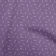 thumbnail image 1 of oneOone Rayon Purple Fabric Bird Sewing Craft Projects Fabric Prints By Yard 56 Inch Wide, 1 of 5