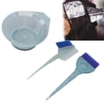 thumbnail image 2 of Hair Color Brush, Hair Dyeing Brush Hair Dye Bowl Ergonomic Handle For Home Use Blue, 2 of 8