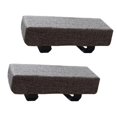 thumbnail image 4 of veasfak 2 Pieces Sponge Armrest Cushion Chair Arm Rest for Desk Chair Computer Chair Dark Grey, 4 of 9