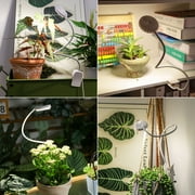 SANSI 12W Pot Clip LED Dimmable Indoor Grow Lights, Natural Daylight