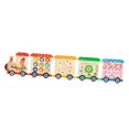 thumbnail image 3 of Tablero de actividades de tren para pared, tablero sensorial de madera, decoración educativa para guarderías, preescolares, niños y niñas., 3 of 8
