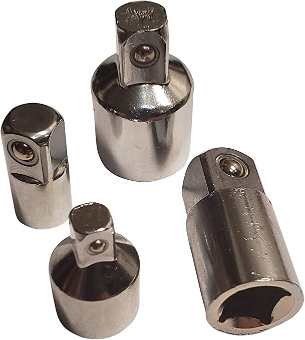 4Piece Socket Drive Adapters and Reducers