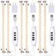 thumbnail image 1 of Tiras de luz LED para cultivo RWNTAO, espectro completo, 20 W, 3 cabezales, 33 cm, 1 of 8
