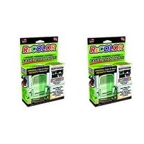 Wipe New - Recolor Furniture Restorer Wipe-On Applicator Household Colors Shine Formula -Green 2 Set
