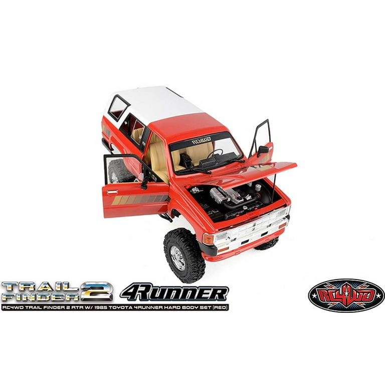 RC4WD Trail Finder 2 4Runner 限定版 RC4WD Trail Finder 2 RTR w/1985 Toyota 4Runner Hard Body Set