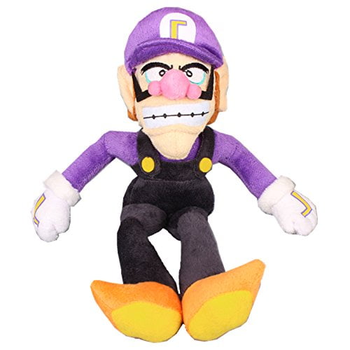 uiuoutoy Super Mario Bros. Waluigi Plush Toy Stuffed Doll 11