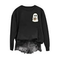 thumbnail image 7 of Bovxnpu Womens Oversized Sweatshirts, Halloween Day Sweatshirts for Women Fleece Crewneck Sweaters Casual Tops Comfy Fall Fashion Outs Winter Clothes, 7 of 7