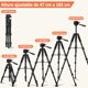 thumbnail image 2 of 177 CM Tripie para Camara Celular,Soporte Proyector,Tripie Profesional Aluminio,con Mando a Distancia,Clip Celular,Giratorio de 360 °, 2 of 6