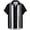 Grey, variant on Men's Bowling Shirt Short Sleeve Button Down Casual Summer Beach Shirts for Men