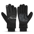 thumbnail image 1 of Waterproof Bike Gloves Winter Warm Touching Screen Cycling Gloves Thermal, 1 of 8