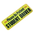 thumbnail image 6 of Safety Warning Driver Magnet Please Be Patient Student Driver Magnet Driver Bumper Reusable Reflective Sticker, 6 of 8