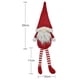 thumbnail image 2 of Artículos decorativos de Navidad rojos, muñeco sin rostro, pierna larga sentado, juguete de Papá Noel, colgante, ventana, 1 Uds., 2 of 4