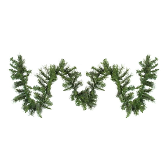 Northlight 9' x 12" Unlit Mixed Green Canyon Pine Artificial Christmas Garland