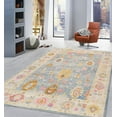 thumbnail image 6 of Pasargad Home Oushak Collection Hand-Knotted Wool Area Rug-11' 7" X 14' 2", 6 of 6