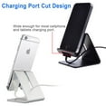 thumbnail image 2 of Universal Aluminium Alloy Cell Phone Tablet Desk Stand Holder Mount For iPhone XR /XS/ XS Max/X/8, Samsung Galaxy S9/S9 Plus S8/S8 Plus Note 9/8/5, 2 of 6