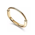thumbnail image 4 of Brazalete ovalado dorado de oro laminado, 4 of 8