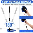thumbnail image 2 of 6 Pcs Car Windshield Cleaner Tool Kit with Extendable Handle, Microfiber Towel Pads, Brush, Empty Spray Bottle for Auto Glass Wiper Suvs Rvs & Home Windows(multicolored）, 2 of 7