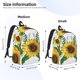 thumbnail image 2 of Balery Sunflowers (2) Mochila Clásica Impresa Básica para Viaje, Mochila Escolar Resistente al Agua, Mochila de Lona con Correas Ajustables-Medium, 2 of 5