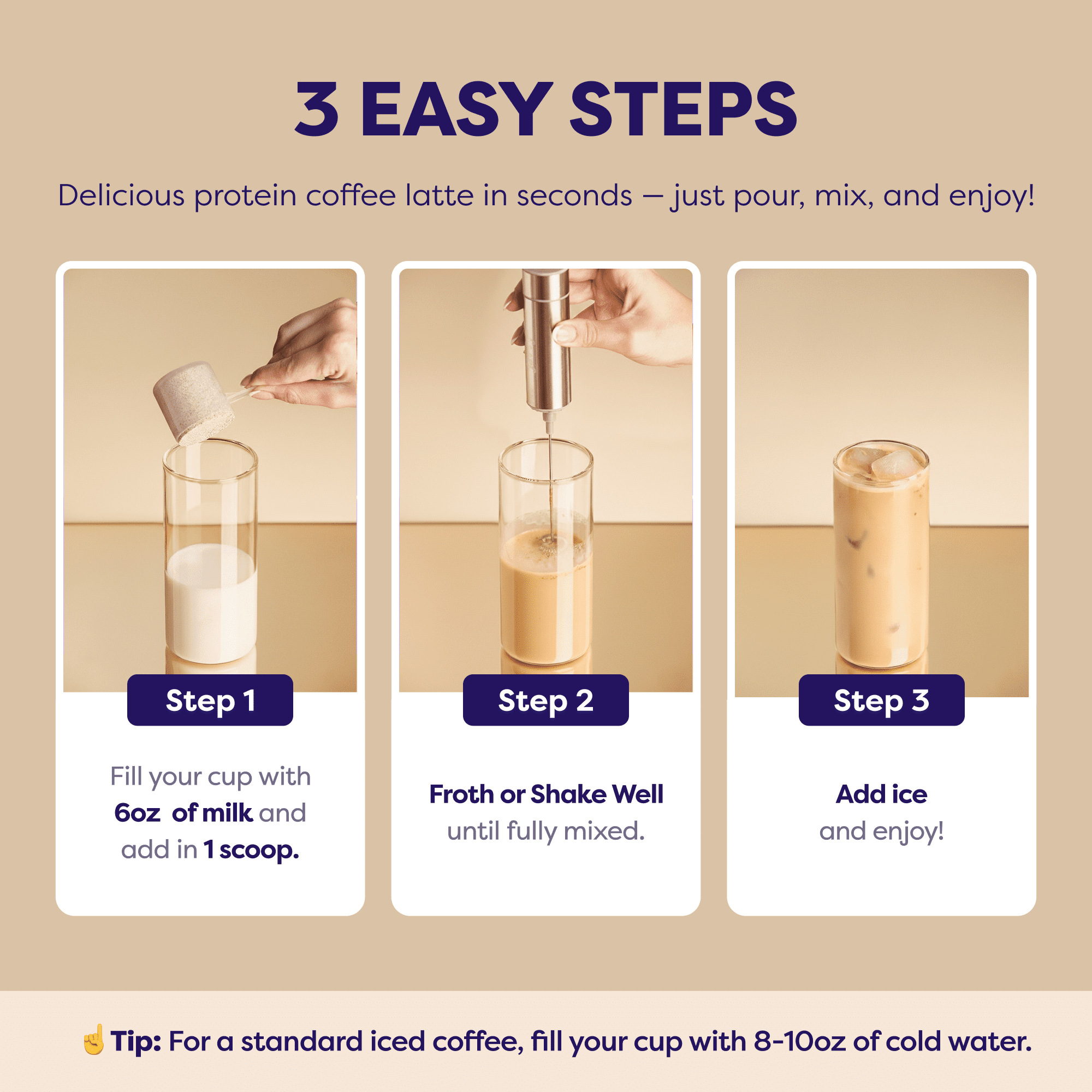 Javvy Mocha Protein Instant Coffee - 9 oz