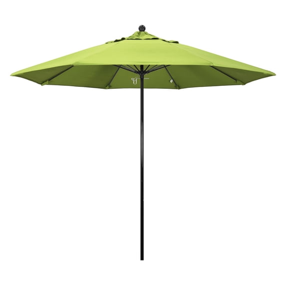 California Umbrella 9 ft. Complete Fiberglass Sunbrella Market Umbrella