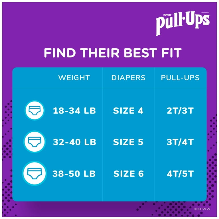 Pull-Ups Boys' Cool & Learn Training Pants, 4T-5T, 74 Ct 