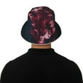 thumbnail image 5 of KLL Mesmerizing Pink Jellyfish Bucket Hat for Women Men Packable Travel Beach Sun Hat Outdoor Rave Accessories Reflective Fisherman Cap, 5 of 7