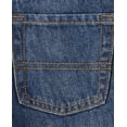 thumbnail image 3 of The Children's Place - Jeans básicos para niños, Dark Jupiter Single, 20 Husky, 3 of 5