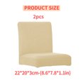 thumbnail image 5 of Funda para silla de oficina sólida, Multicolor, resistente al desgaste, muebles de oficina para las cuatro estaciones, Protector exterior, funda giratoria, Beige AweSitey HA012491-07, 5 of 5