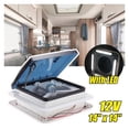 thumbnail image 3 of RV Ventilation Fan Manual Control Ventilator Vents 12V With LED Fan Camper RV Roof Exhaust Fan Caravan Accessories Camping, 3 of 5