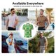 thumbnail image 5 of Balery Crocodile And Bush Camisa Polo de Hombre con Estampado, de Manga Corta y Tejido Medio, Camisa Tipo Golf Polo-Medium, 5 of 6
