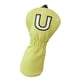 thumbnail image 2 of Cubierta de cabeza de palo de golf Sharpla impermeable U amarilla, 2 of 8