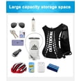 thumbnail image 2 of Running Vest for Women Men, Adjustable Chest Straps Running Hydration Vest , Lightweight Reflective Hydration Backpack for Marathon, 2 of 12