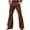 Coffee, variant on ZZwxWA Pants for Men Mens Bell Bottom Dress Pants Stylish Dancing Stage Performance Pants Flat Front Stretch Pants Sales