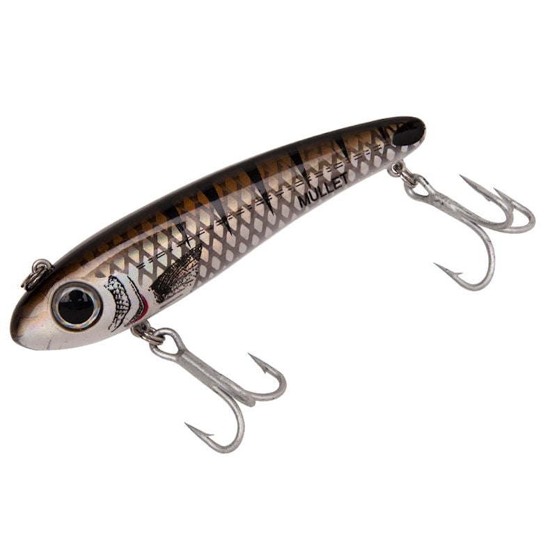 Bomber Mullet Fishing Lure Saltwater Slow Sinking Spot Tail Pogy 3