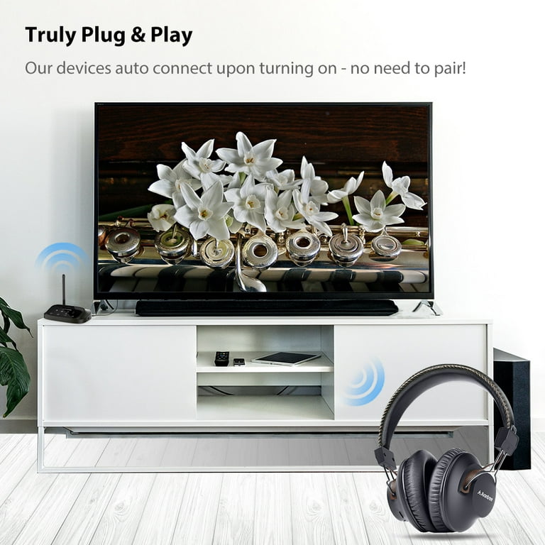 Avantree Duet - Dual Wireless Headphones for TV Watching with