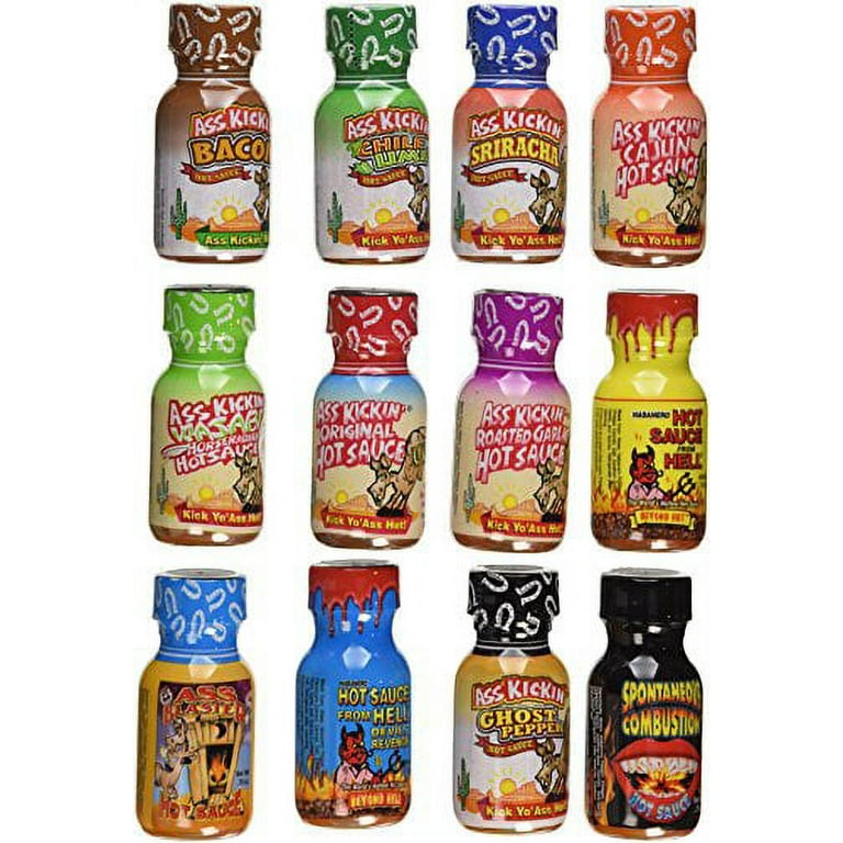 Hot Sauce Challenge Set - Variety Pack (5 Bottles)