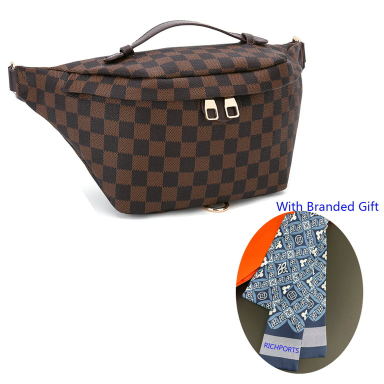 Richports Women's Checkered Tote Bag