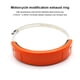 thumbnail image 5 of Riwesomey Protector de tubo de escape Universal para motocicleta, cierre de acero inoxidable, anillos de fijación ajustables, puede cubrir la Type2 NO2 Riwesomey VI015590-04B, 5 of 6