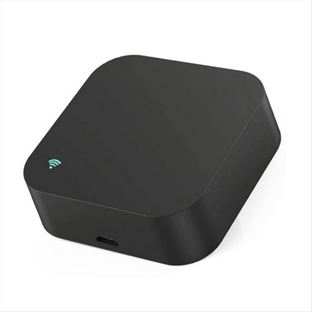 Control Remoto por Infrarrojos WiFi Tuya con Sensor de Temperatura y Humedad, Funciona en Casa Inteligente y Es Automático para Aire Acondicionado y TV.
