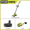 thumbnail image 2 of RYOBI ONE+ 18V 13 in. Cordless Battery String Trimmer/Edger with 4.0 Ah Battery and Charger, 2 of 11