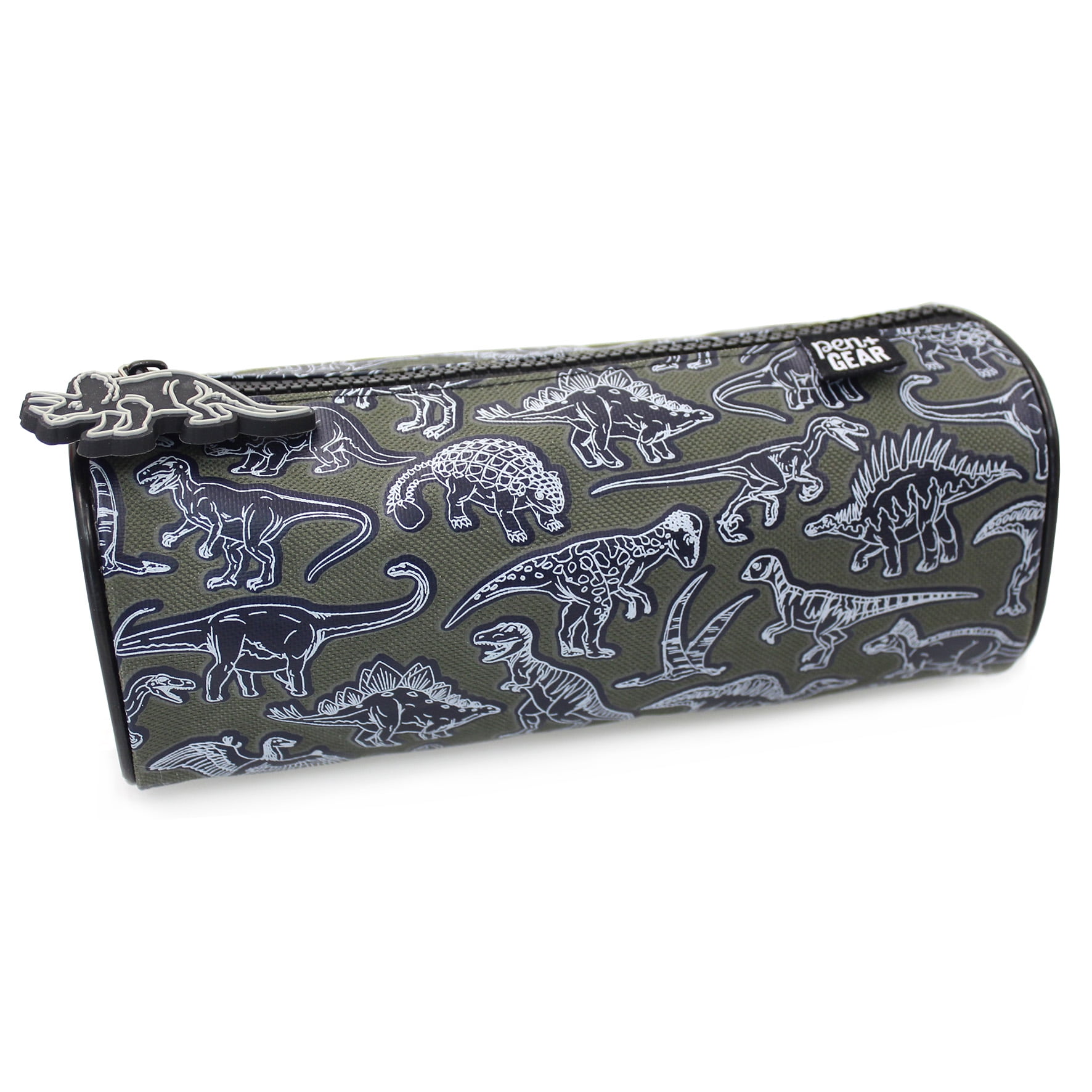 Pen + Gear Dinosaur Pencil Pouch, Back to School, Green
