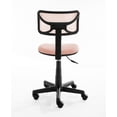 thumbnail image 4 of Urban Shop Swivel Mesh Office Chair,, Pink, Adjustable Height, 4 of 5