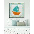thumbnail image 4 of Marmont Hill Rub-a-dub Dino III Canvas Wall Art, 4 of 7