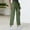Army Green#1, variant on Women's Cargo Pants Solid Color High-Waisted Straight-Leg Multiple Pockets Trousers Comfy Fabric for Outdoor Sports Working Clothes(Black#4,L)