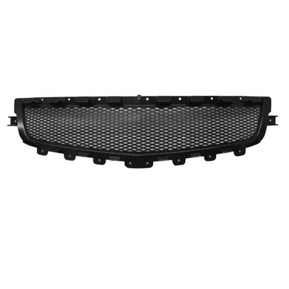 New Aftermarket Premium Fit Matte-Black Front Center Grille 25784042 fits 2008-2012 Chevrolet Malibu
