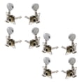 thumbnail image 1 of TISHITA 8 Pieces Guitar Machine Heads Strings Tuning Pegs Tuner for Classical Acoustic, 1 of 8